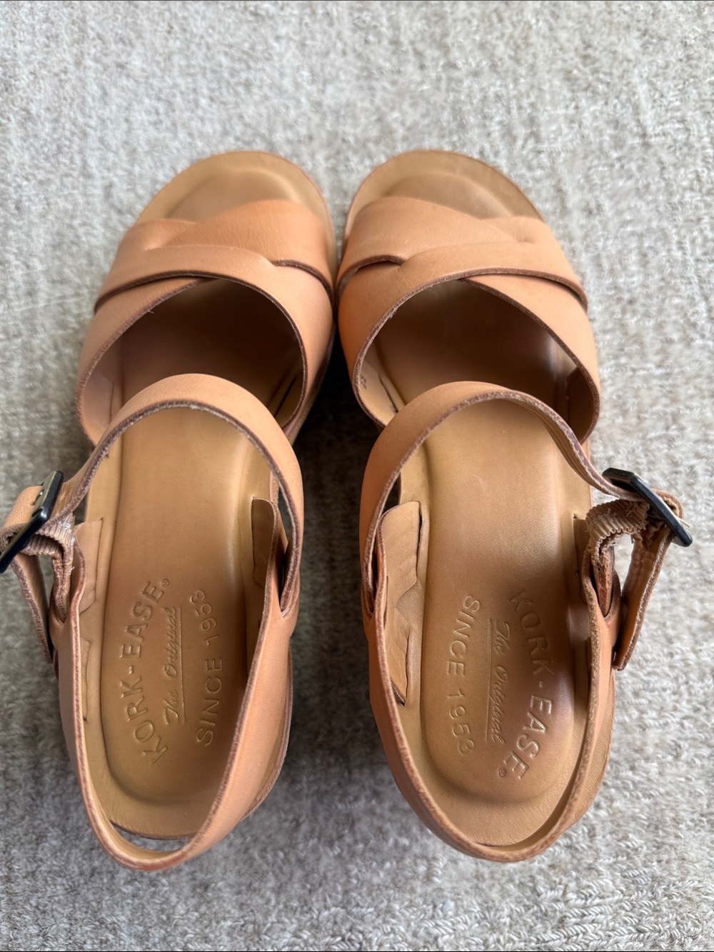 Kork-Ease Ava Ankle-Strap Wedges. Size EU 39 / US 9. - Picture 2 of 9